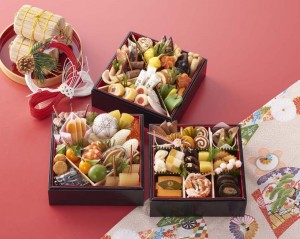 祝肴を中心に、素材にこだわる祇園の名店の京風おせち。全52品。