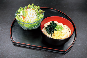 ミニうどん＆サラダセット